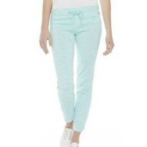Womens Sweatpants US Polo Blue Medium Knit Elastic Waist Fleece Lined Straight